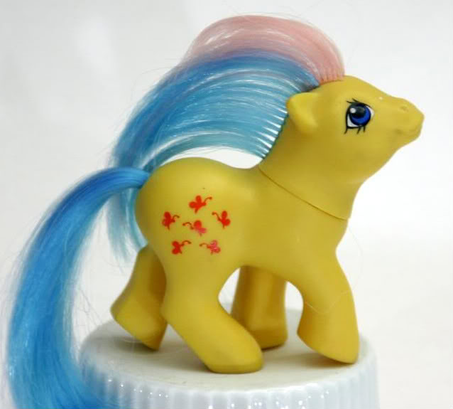 my little pony g1 yellow