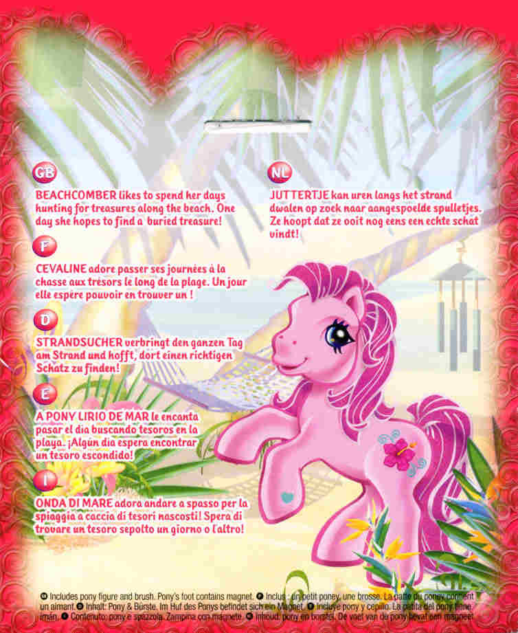 uitgebreid referentie type G3 My Little Pony - Beachcomber